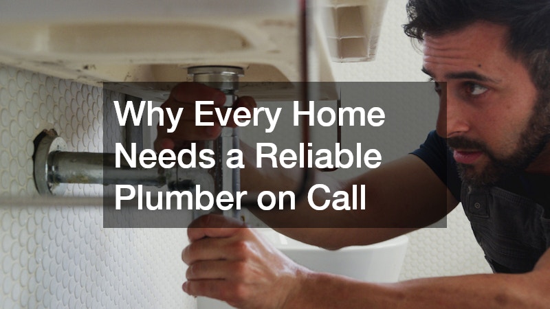Why Every Home Needs a Reliable Plumber on Call