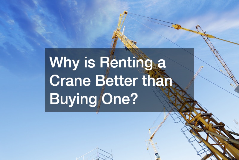 Why is Renting a Crane Better than Buying One?
