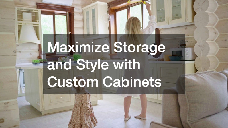 Maximize Storage and Style with Custom Cabinets