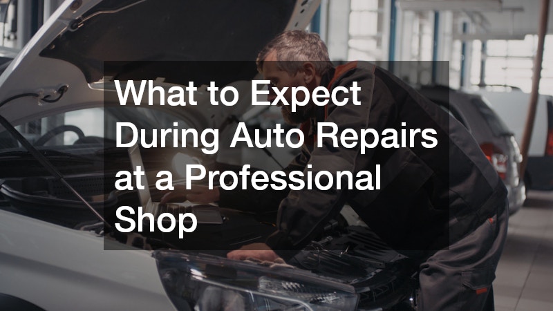 What to Expect During Auto Repairs at a Professional Shop
