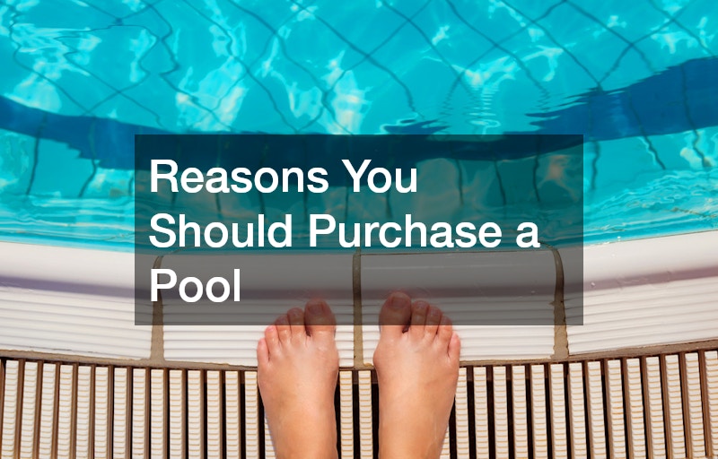 Reasons You Should Purchase a Pool