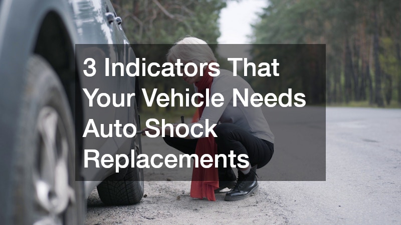 3 Indicators That Your Vehicle Needs Auto Shock Replacements