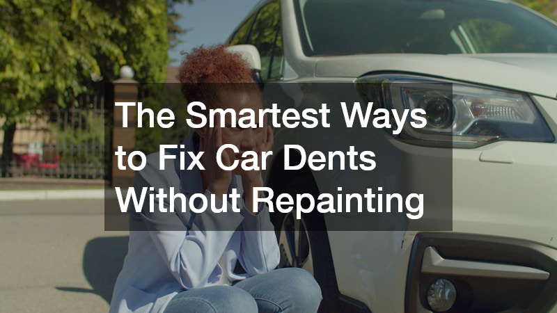The Smartest Ways to Fix Car Dents Without Repainting