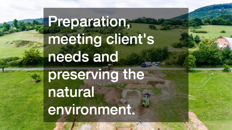 Preparation, meeting client