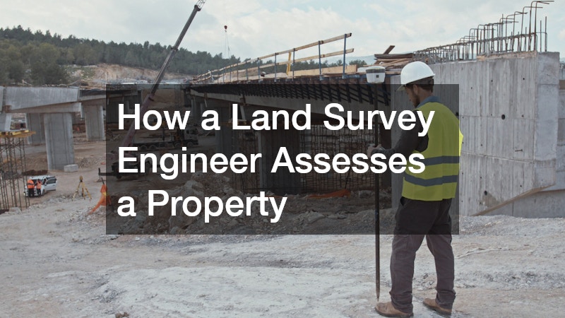 How a Land Survey Engineer Assesses a Property