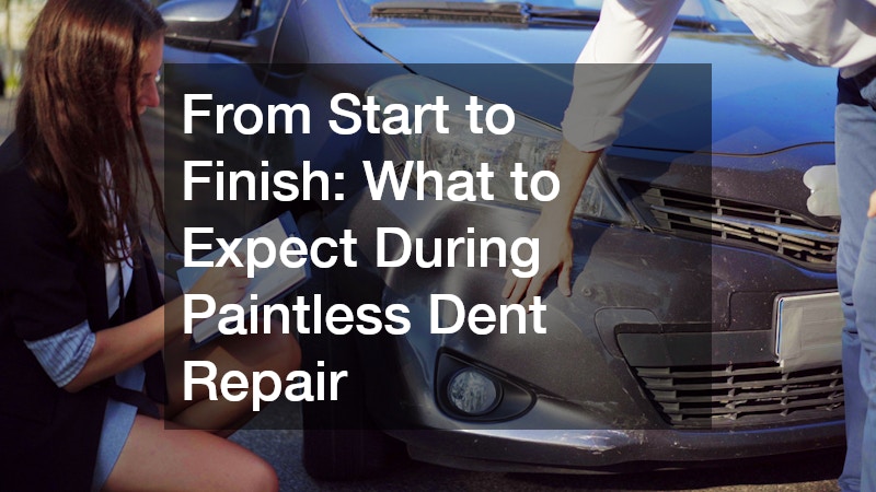 From Start to Finish: What to Expect During Paintless Dent Repair