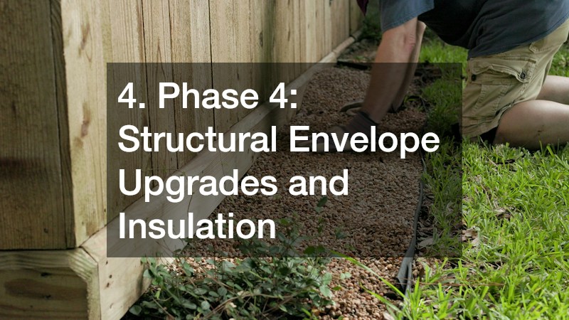 4. Phase 4: Structural Envelope Upgrades and Insulation