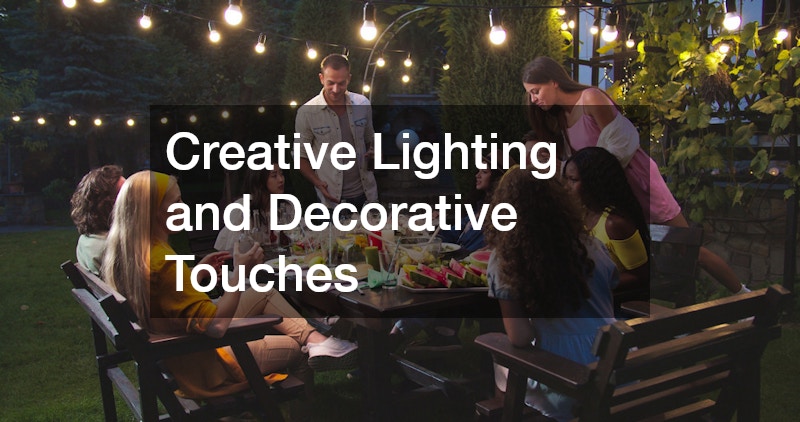 Creative Lighting and Decorative Touches