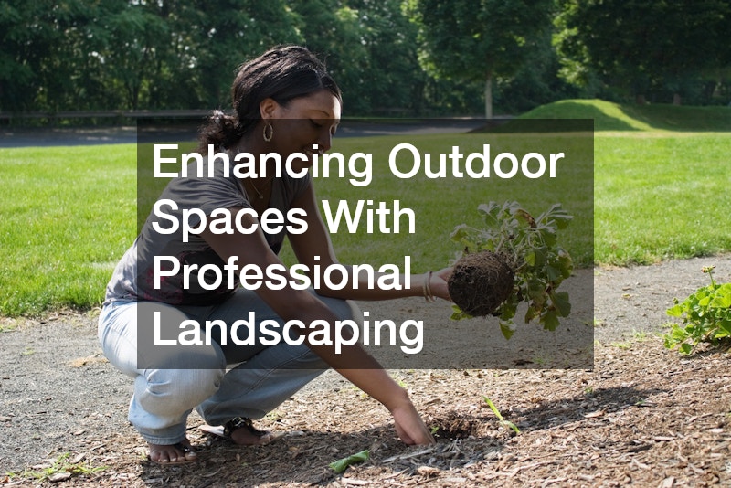 Enhancing Outdoor Spaces With Professional Landscaping
