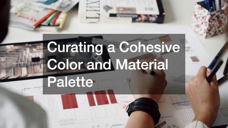 Curating a Cohesive Color and Material Palette