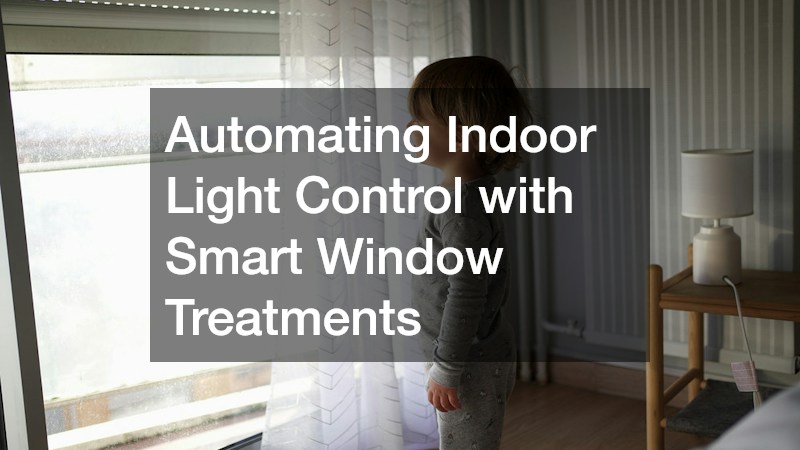 Automating Indoor Light Control with Smart Window Treatments
