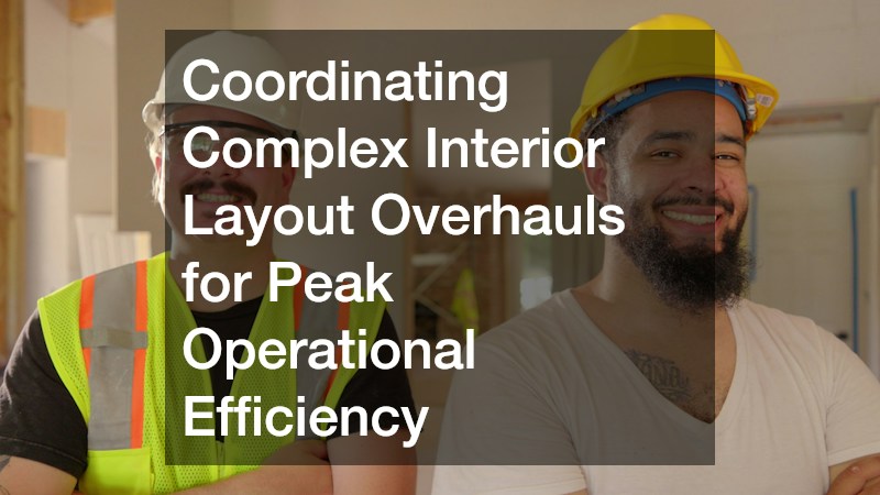 Coordinating Complex Interior Layout Overhauls for Peak Operational Efficiency