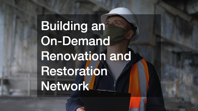 Building an On-Demand Renovation and Restoration Network