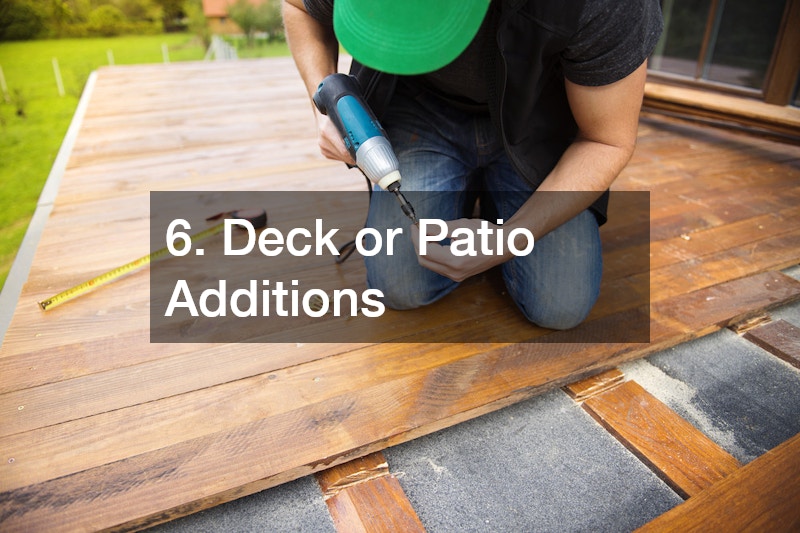 6. Deck or Patio Additions