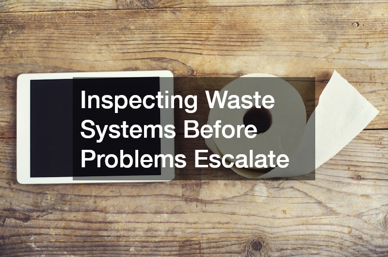 Inspecting Waste Systems Before Problems Escalate