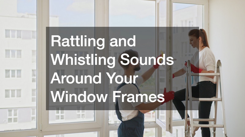 Rattling and Whistling Sounds Around Your Window Frames