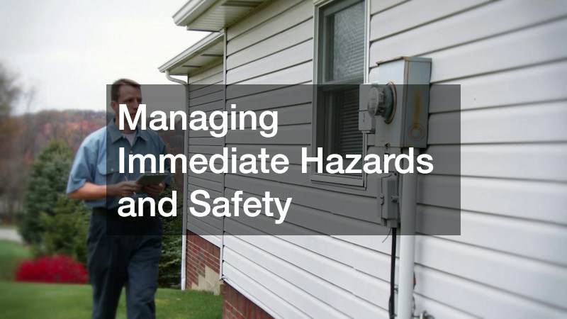 Managing Immediate Hazards and Safety