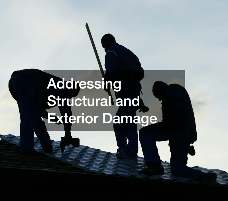 Addressing Structural and Exterior Damage