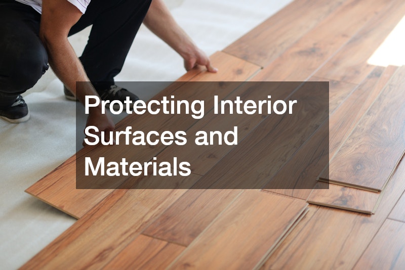Protecting Interior Surfaces and Materials