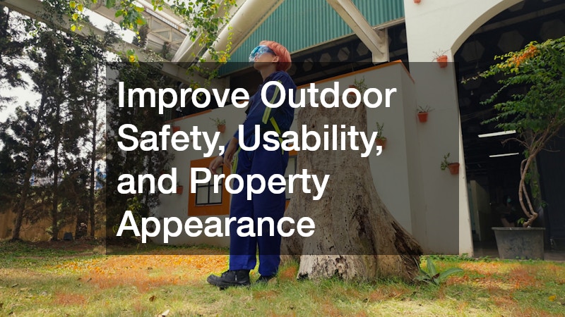 Improve Outdoor Safety, Usability, and Property Appearance