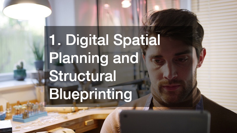 1. Digital Spatial Planning and Structural Blueprinting