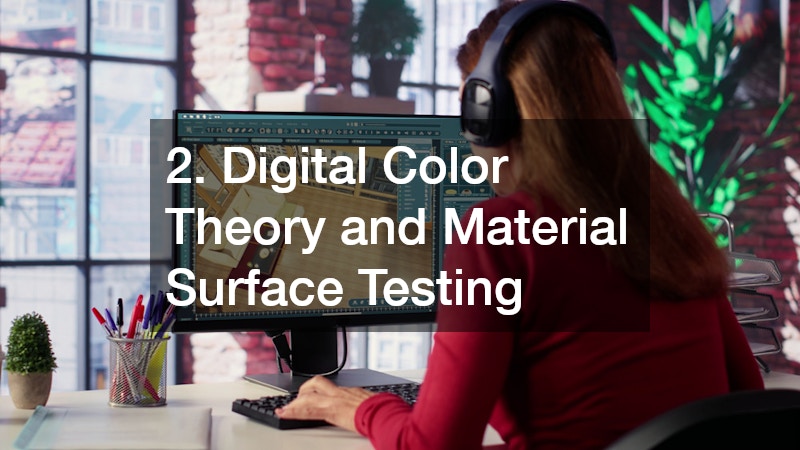 2. Digital Color Theory and Material Surface Testing