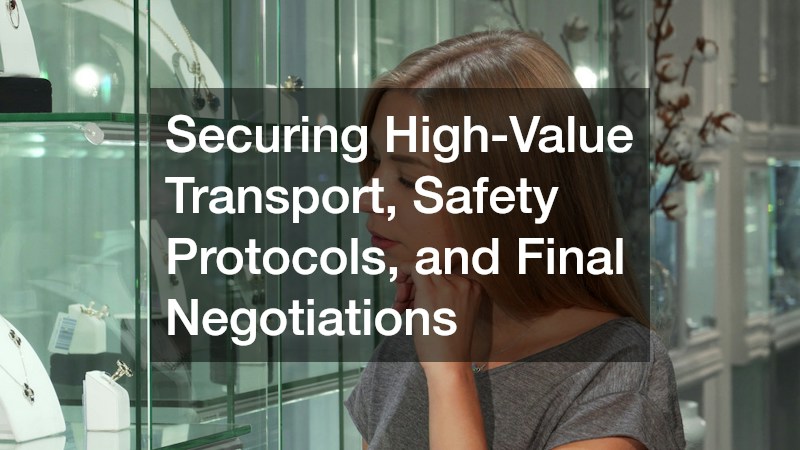 Securing High-Value Transport, Safety Protocols, and Final Negotiations
