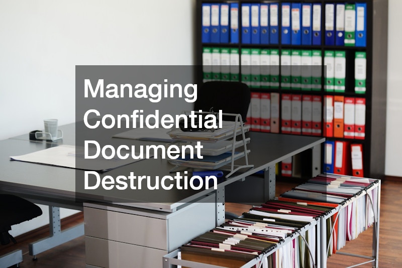 Managing Confidential Document Destruction