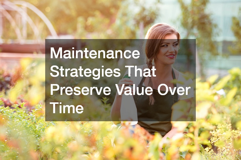 Maintenance Strategies That Preserve Value Over Time