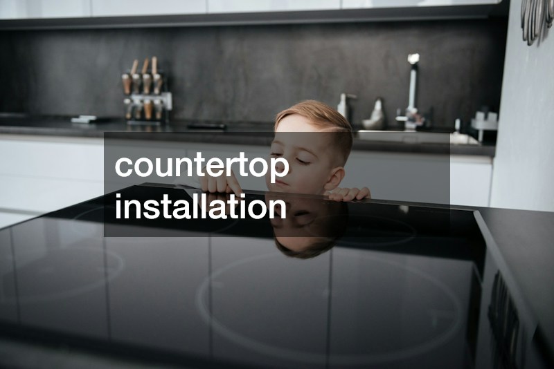 countertop installation