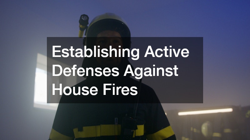 Establishing Active Defenses Against House Fires