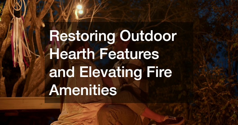 Restoring Outdoor Hearth Features and Elevating Fire Amenities