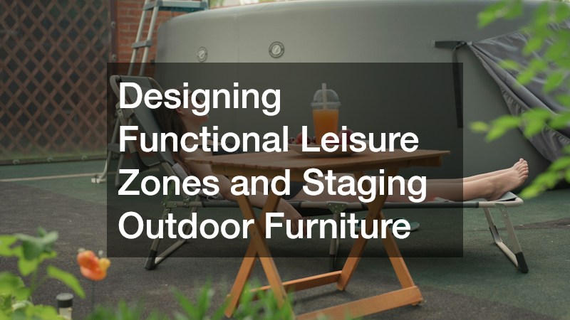 Designing Functional Leisure Zones and Staging Outdoor Furniture
