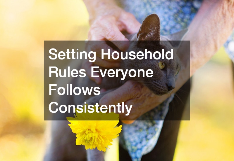 Setting Household Rules Everyone Follows Consistently