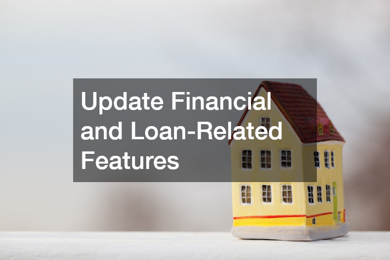 Update Financial and Loan-Related Features