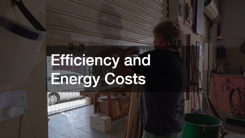 Efficiency and Energy Costs