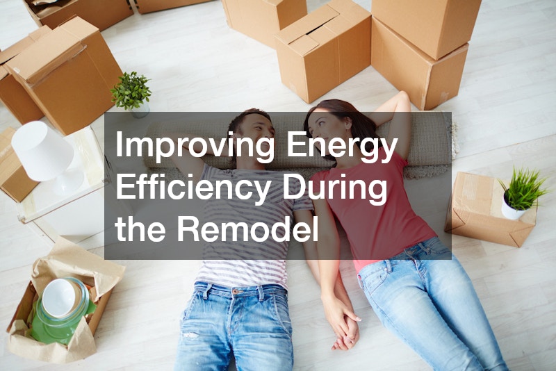 Improving Energy Efficiency During the Remodel