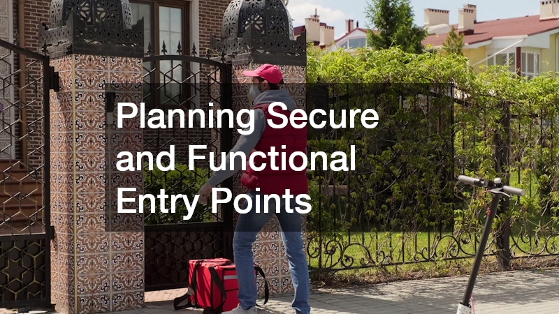 Planning Secure and Functional Entry Points