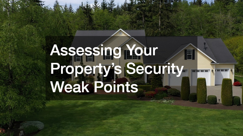 Assessing Your Property’s Security Weak Points