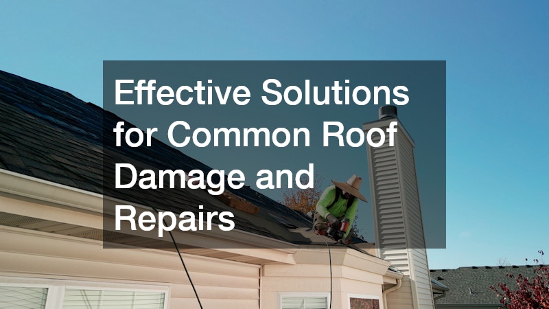 Effective Solutions for Common Roof Damage and Repairs