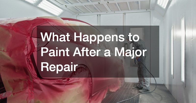 What Happens to Paint After a Major Repair