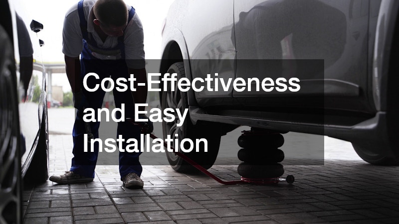Cost-Effectiveness and Easy Installation