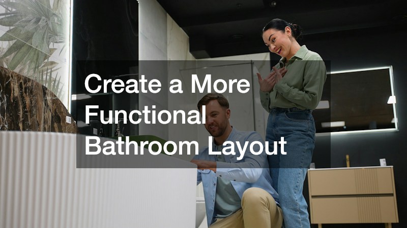Create a More Functional Bathroom Layout