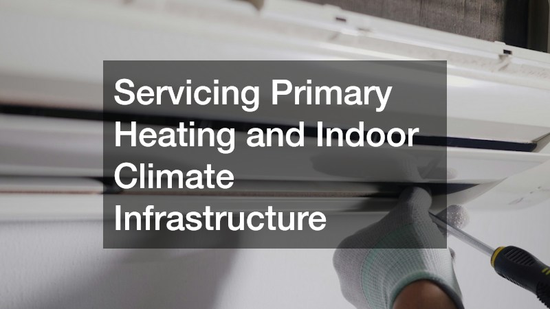 Servicing Primary Heating and Indoor Climate Infrastructure