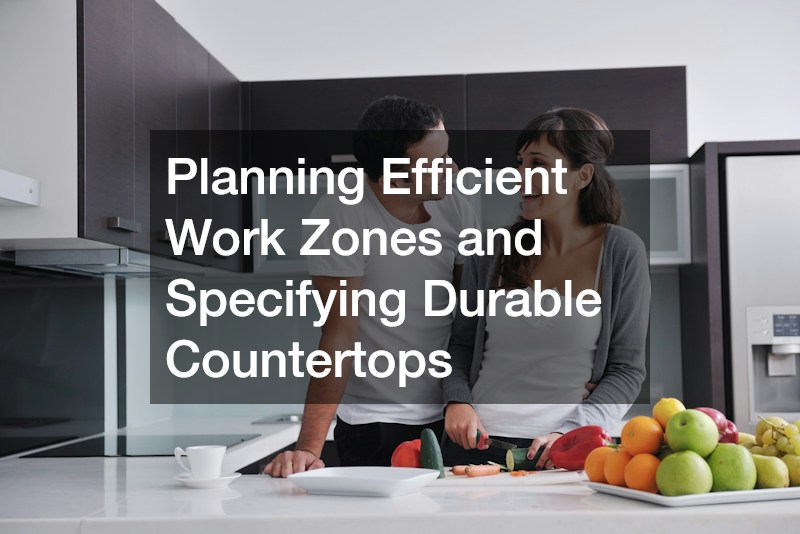 Planning Efficient Work Zones and Specifying Durable Countertops