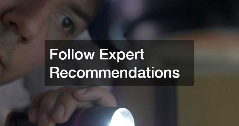 Follow Expert Recommendations