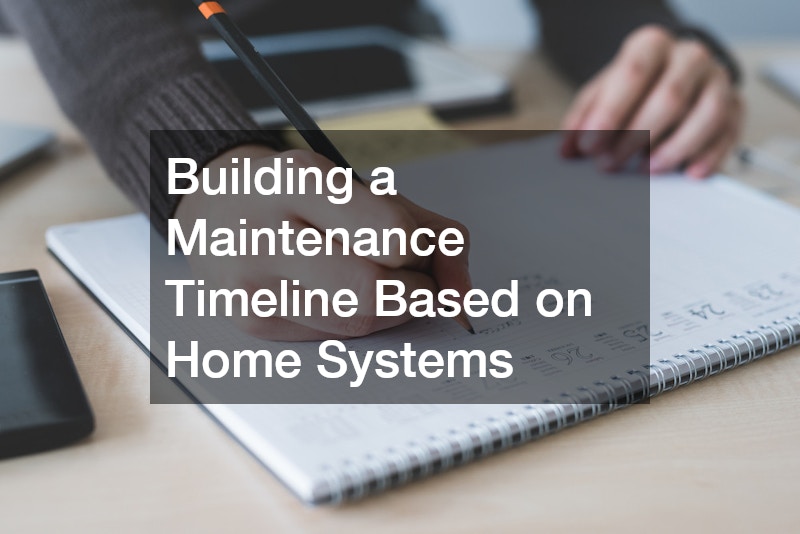 Building a Maintenance Timeline Based on Home Systems
