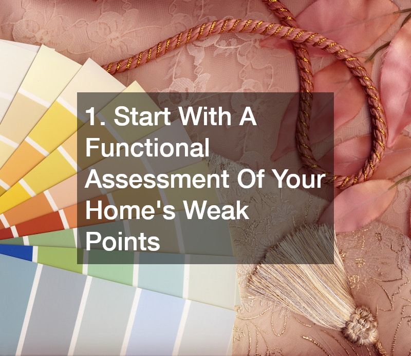 1. Start With A Functional Assessment Of Your Home’s Weak Points