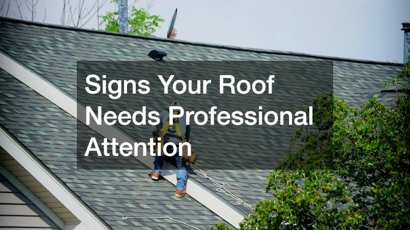 Signs Your Roof Needs Professional Attention