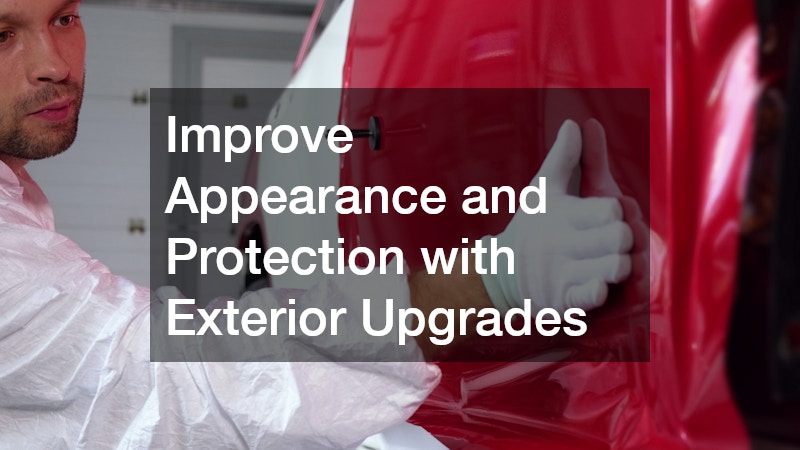 Improve Appearance and Protection with Exterior Upgrades